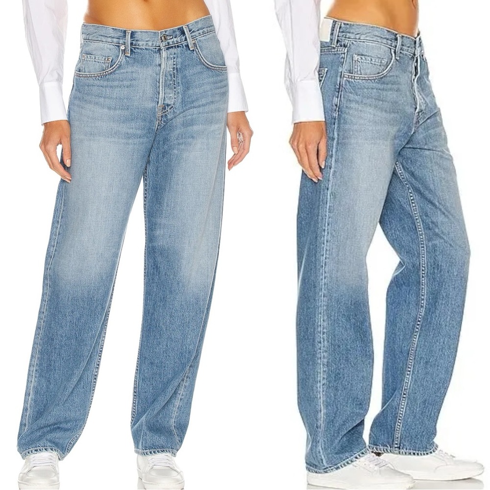 GRLFRND Blue Boyfriend Jeans